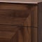 Baxton Studio Graceland Mid-Century Modern Transitional Walnut Brown Finished Wood 5-Drawer Storage Chest 236-13275-ZORO - alternate 5
